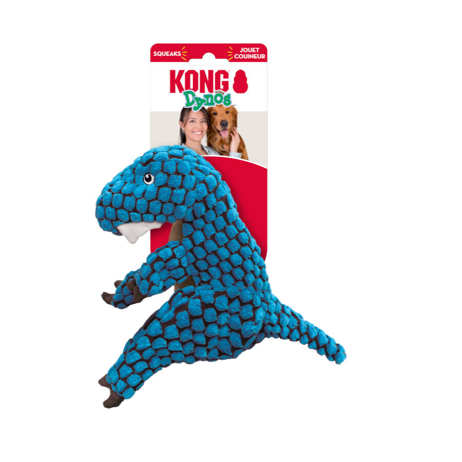 Kong Dynos T-Rex de Peluche para c&atilde;es, , large Imagem n&uacute;mero 1